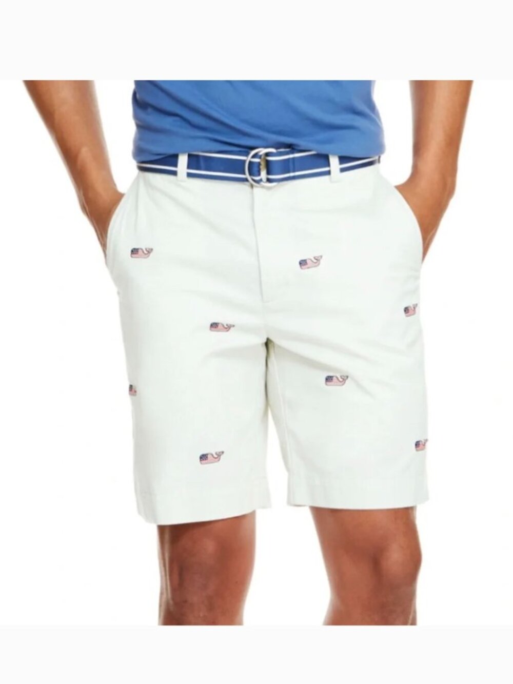 Vineyard Vines Mens Flag Whale shorts Patriotic 33
